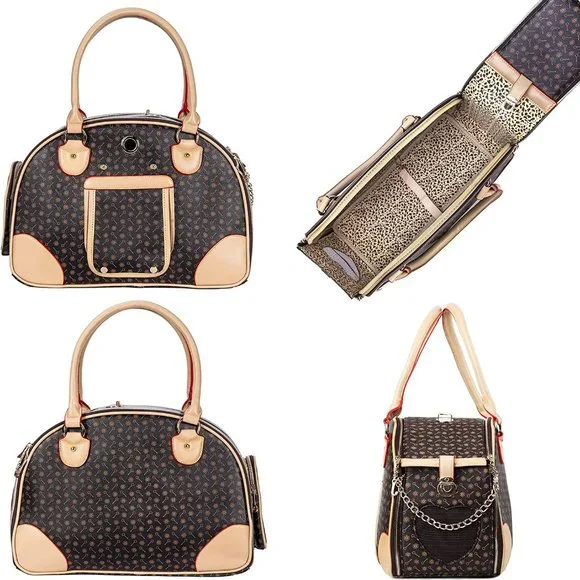 Luxury Pet Carrier, Puppy Small Dog Carrier, Cat Carrier Bag